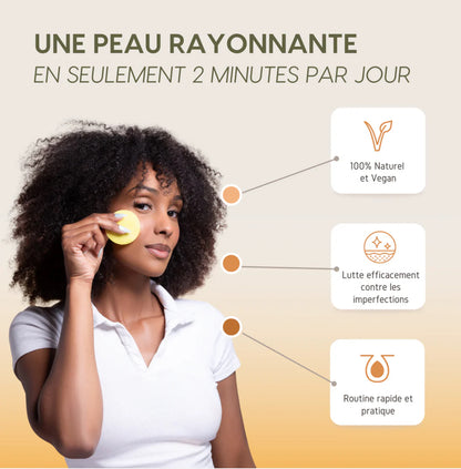 Pads nettoyant 🧽 au curcuma 🫧