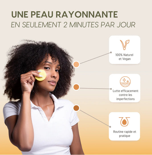 Pads nettoyant 🧽 au curcuma 🫧