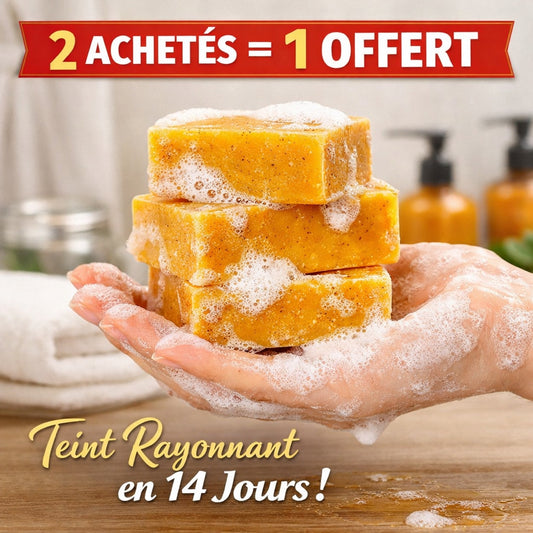 Savon au curcuma